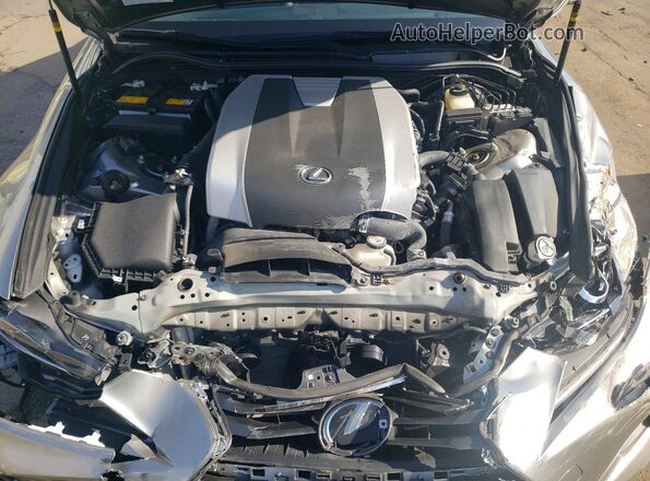 JTHC81D28K5038569 2019 LEXUS IS Silver Rear interior view