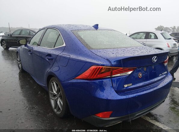 JTHC81D29K5038029 2019 LEXUS IS 300 Blue Trasero izquierdo