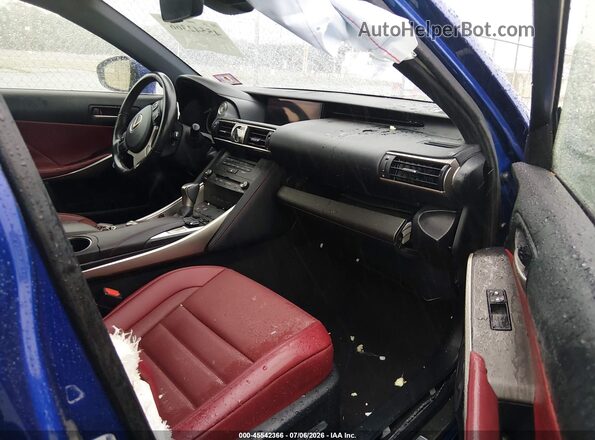 JTHC81D29K5038029 2019 LEXUS IS 300 Blue Vista interior delantera