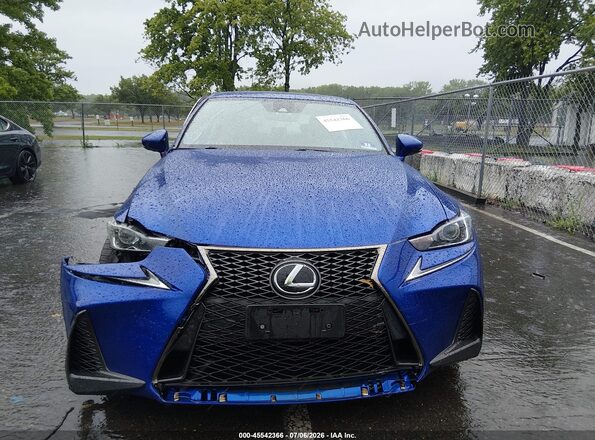JTHC81D29K5038029 2019 LEXUS IS 300 Blue Vista frontal
