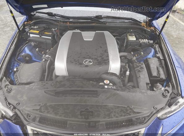 JTHC81D29K5038029 2019 LEXUS IS 300 Blue Vista trasera