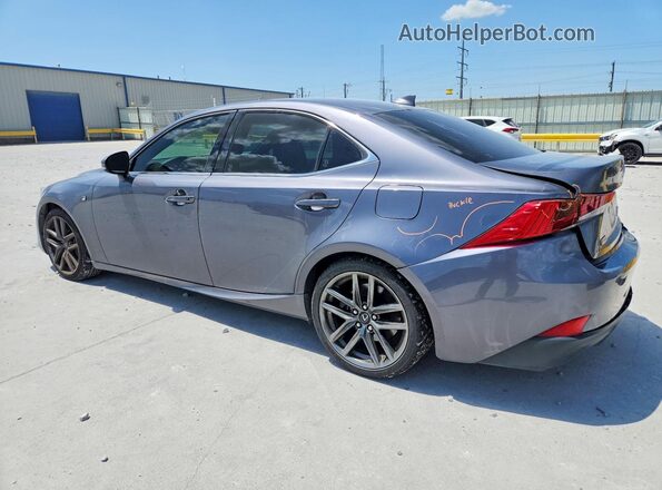 JTHC81D2XJ5030987 2018 LEXUS IS Gray Rear left