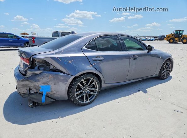 JTHC81D2XJ5030987 2018 LEXUS IS Gray Rear right