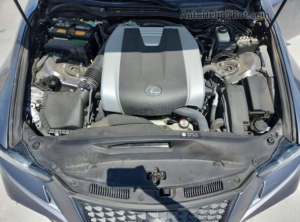 JTHC81D2XJ5030987 2018 LEXUS IS Gray Rear interior view
