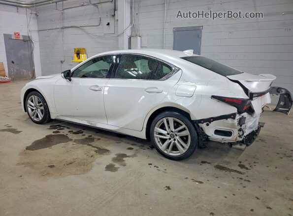 JTHC81F24M5047155 2021 LEXUS IS White Rear left