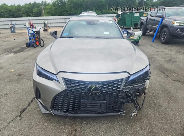 JTHC81F25M5044961 2021 LEXUS IS Silver წინა ხედი