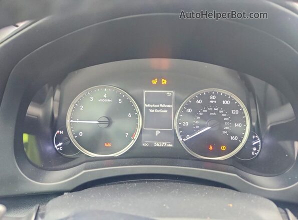 JTHC81F25M5044961 2021 LEXUS IS Silver ხელსაწყოთა პანელის ხედი