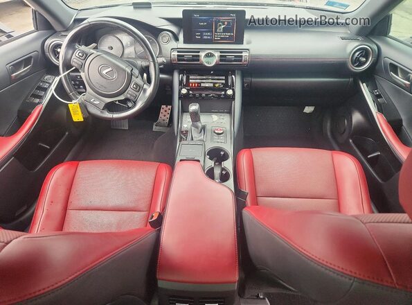 JTHC81F25M5044961 2021 LEXUS IS Silver წინა პანელის ხედი