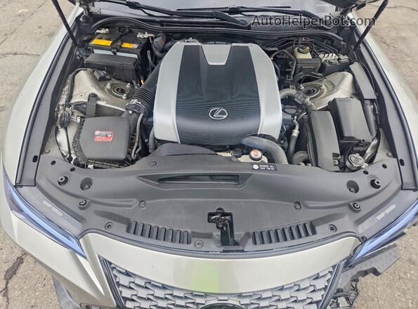 JTHC81F25M5044961 2021 LEXUS IS Silver უკანა სალონის ხედი