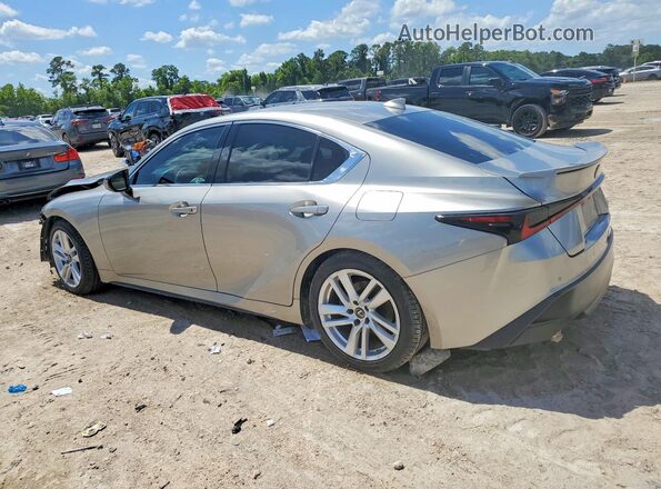 JTHCA1D23M5115694 2021 LEXUS IS Gray Trasero izquierdo