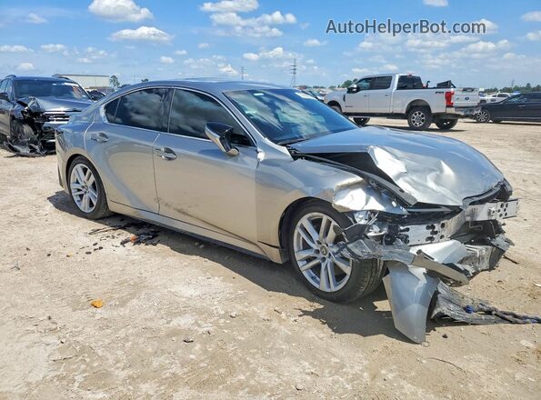 JTHCA1D23M5115694 2021 LEXUS IS Gray Delantero derecho