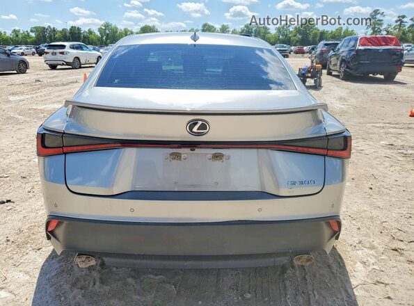 JTHCA1D23M5115694 2021 LEXUS IS Gray Vista trasera