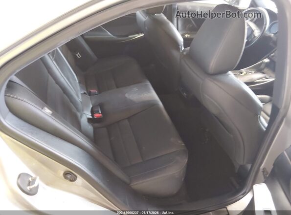 JTHCE1D23H5013760 2017 LEXUS IS 350 Silver VIN კოდის სტიკერის ხედი