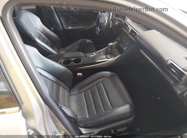 JTHCE1D23H5013760 2017 LEXUS IS 350 Silver წინა სალონის ხედი
