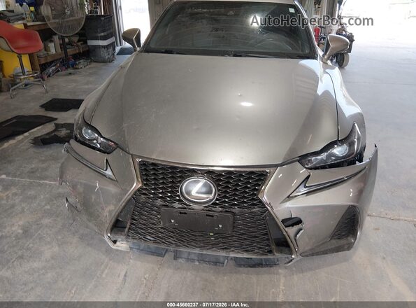 JTHCE1D23H5013760 2017 LEXUS IS 350 Silver უკანა სალონის ხედი