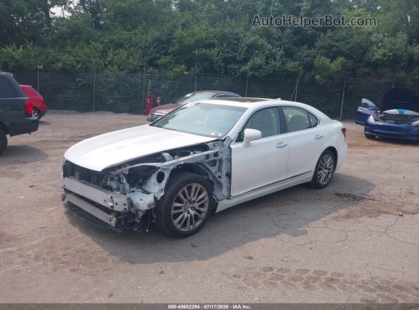 JTHCL5EF4G5027003 2016 LEXUS LS 460 Желтый Вид спереди