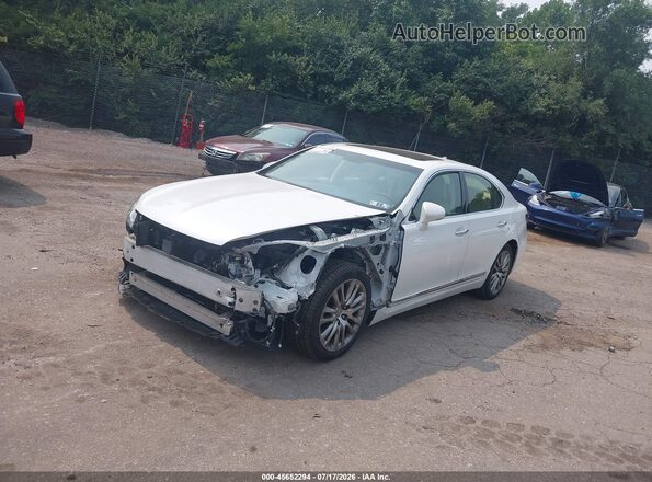 JTHCL5EF4G5027003 2016 LEXUS LS 460 Желтый Передняя левая четверть