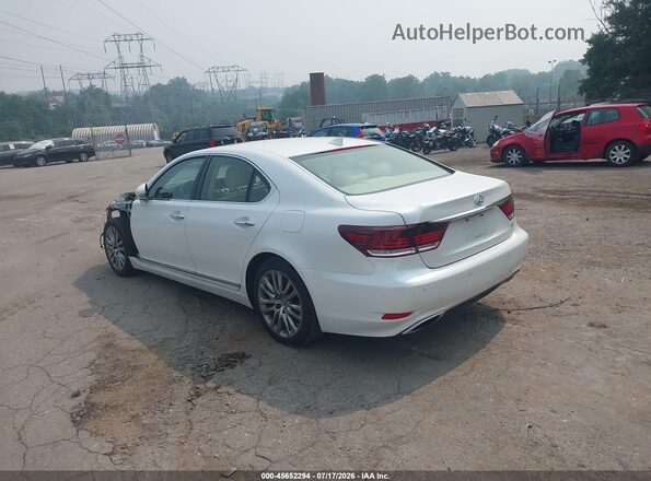 JTHCL5EF4G5027003 2016 LEXUS LS 460 Желтый Задняя левая четверть
