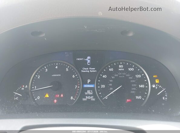JTHCL5EF4G5027003 2016 LEXUS LS 460 Желтый Вид задних сидений