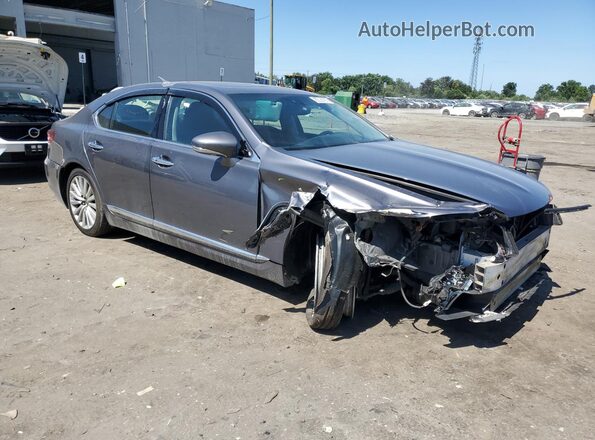JTHCL5EFXH5028917 2017 LEXUS LS Gray 