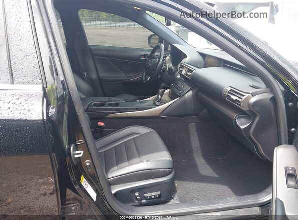 JTHCM1D20G5006122 2016 LEXUS IS 300 Black Вид салону спереду