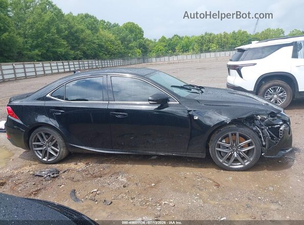 JTHCM1D20G5006122 2016 LEXUS IS 300 Black Вид задньої частини салону