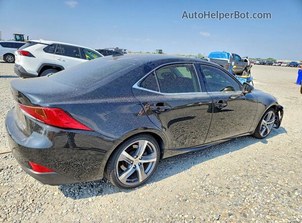 JTHCM1D20H5019311 2017 LEXUS IS Black Задня права чверть