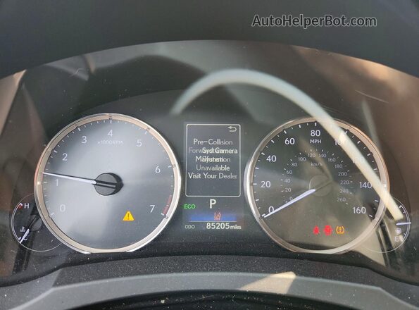 JTHCM1D20H5023830 2017 LEXUS IS Gray Вид щитка приладів