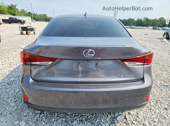 JTHCM1D20H5023830 2017 LEXUS IS Gray Вид ззаду