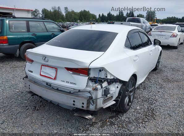 JTHCM1D20H5023925 2017 LEXUS IS 300 White უკანა მარჯვენა