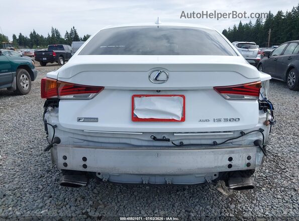 JTHCM1D20H5023925 2017 LEXUS IS 300 White წინა ხედი