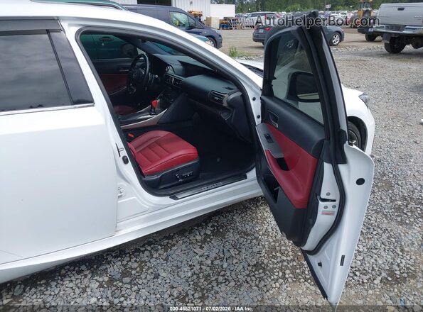 JTHCM1D20H5023925 2017 LEXUS IS 300 White წინა სალონის ხედი