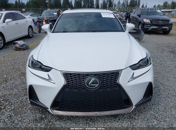 JTHCM1D20H5023925 2017 LEXUS IS 300 White უკანა სალონის ხედი
