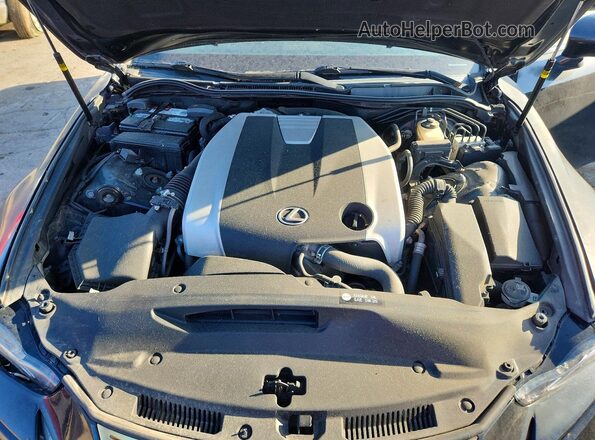 JTHCM1D21H5016272 2017 LEXUS IS Черный Вид задней части салона