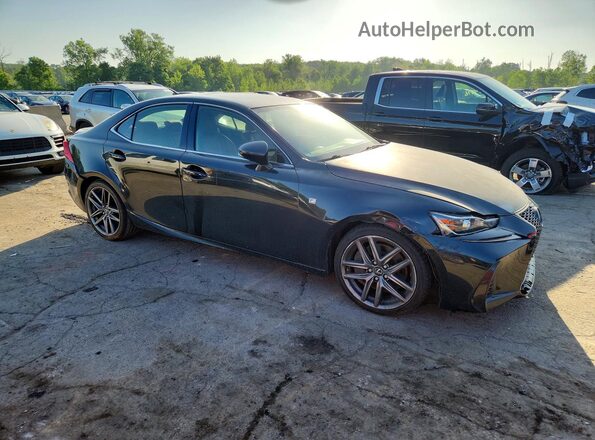 JTHCM1D21H5016272 2017 LEXUS IS Черный Передняя правая четверть