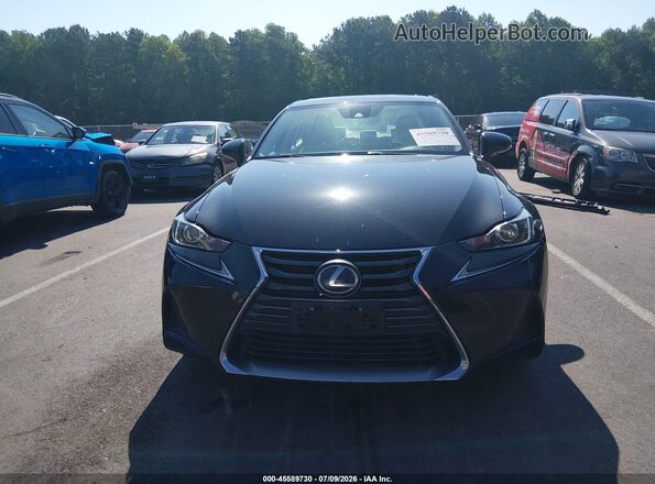 JTHCM1D21H5018250 2017 LEXUS IS 300 Blue Instrument cluster view