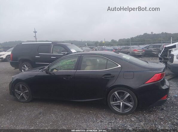 JTHCM1D21H5019835 2017 LEXUS IS 300 Black Սալոնի 360 աստիճան տեսք