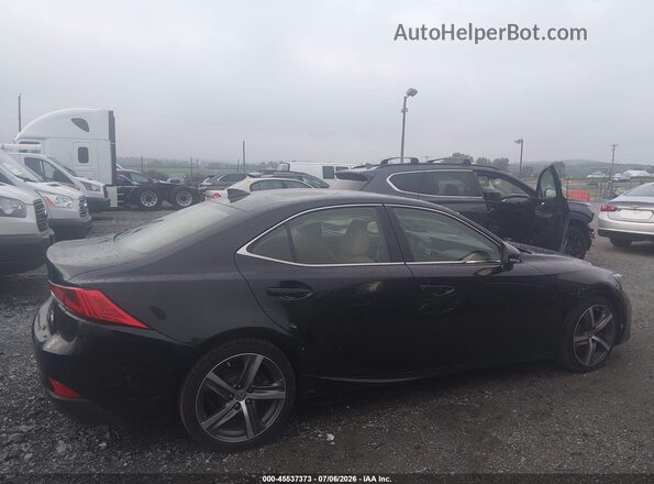 JTHCM1D21H5019835 2017 LEXUS IS 300 Black Սալոնի հետևի տեսք