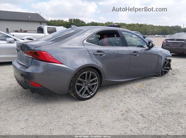 JTHCM1D21H5022413 2017 LEXUS IS 300 Gray Rear right