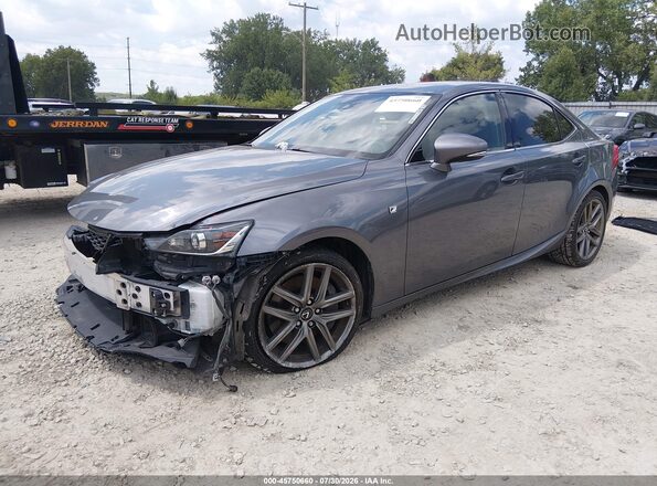 JTHCM1D21H5022413 2017 LEXUS IS 300 Gray Front left