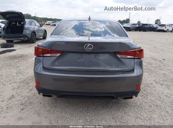 JTHCM1D21H5022413 2017 LEXUS IS 300 Gray 
