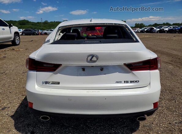 JTHCM1D24G5005782 2016 LEXUS IS White Widok z tyłu