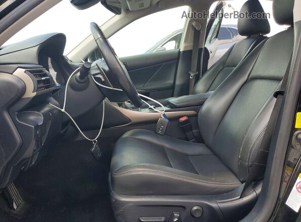 JTHCM1D24H5025080 2017 LEXUS IS Black Front interior view
