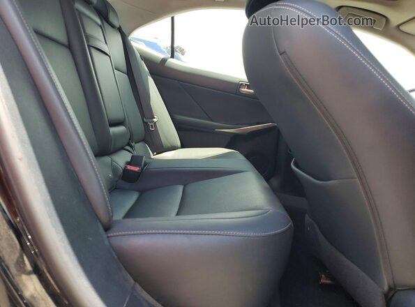 JTHCM1D24H5025080 2017 LEXUS IS Black Rear seats view