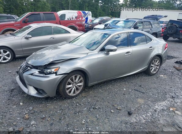 JTHCM1D25G5009761 2016 LEXUS IS 300 Silver Առջևի ձախ երեք քառորդ տեսարան