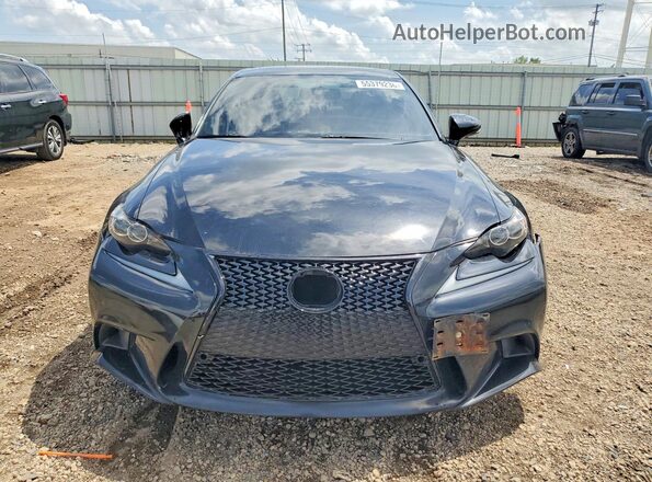 JTHCM1D25G5011705 2016 LEXUS IS Black წინა ხედი