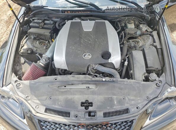 JTHCM1D25G5011705 2016 LEXUS IS Black უკანა სალონის ხედი