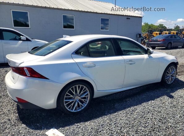 JTHCM1D25G5014572 2016 LEXUS IS White Rear right