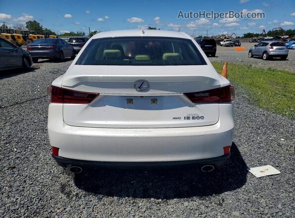 JTHCM1D25G5014572 2016 LEXUS IS White Rear view