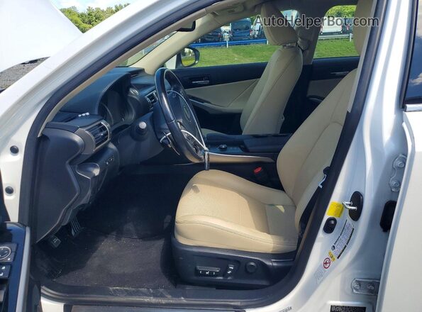 JTHCM1D25G5014572 2016 LEXUS IS White Front interior view